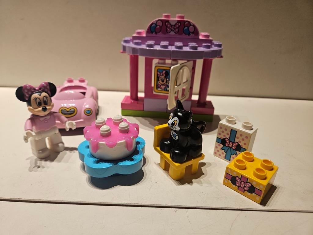 LEGO Duplo 10873 Minnie's Verjaardagsfeest( compleet), Ophalen of Verzenden, Gebruikt, Complete set, Duplo