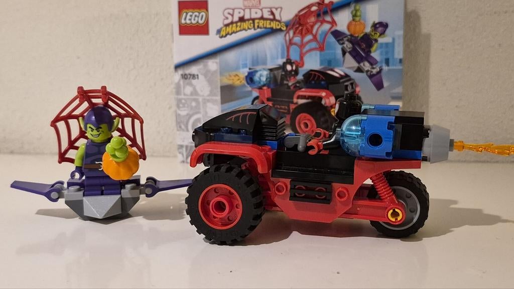 Lego 10781- Spiderman's tech driewieler, Ophalen of Verzenden