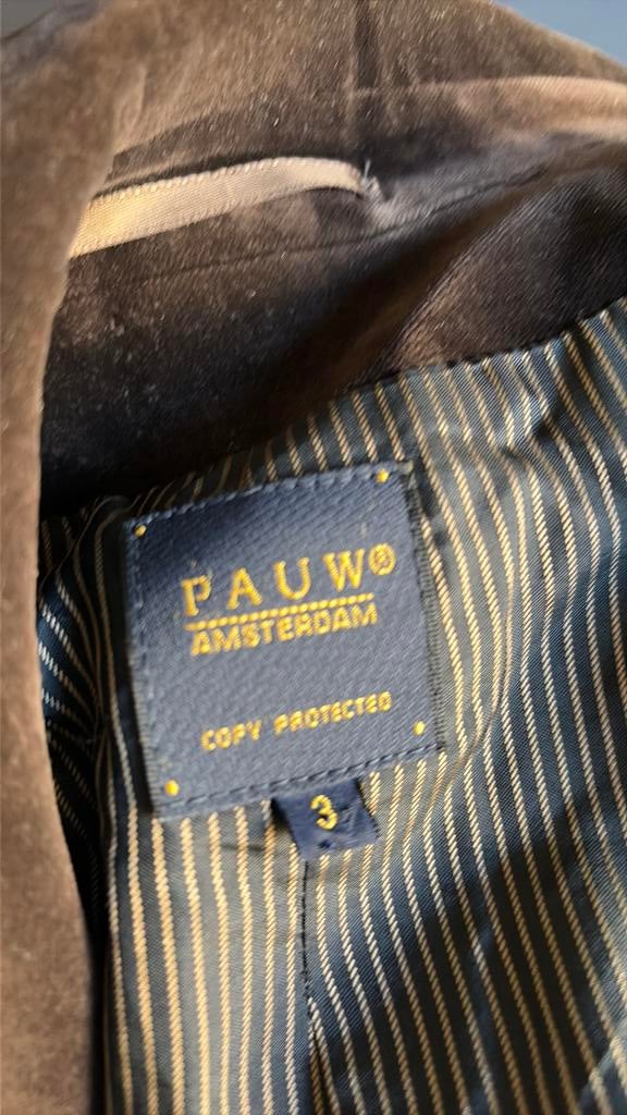Pauw jasje, Ophalen of Verzenden, Gedragen, Bruin