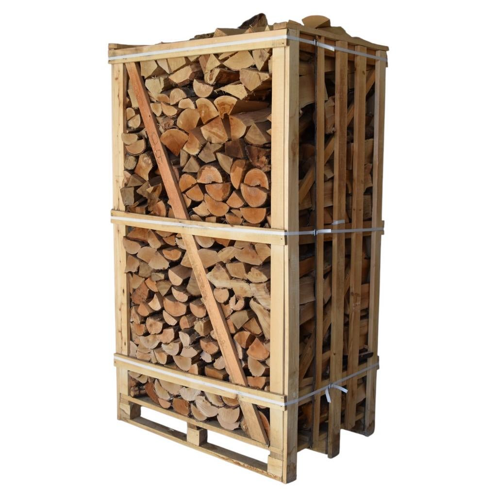 🔥Haardhout MIX🔥| gestapeld hout | €399,-!!!, Tuin en Terras, Haardhout, 6 m³ of meer, Ophalen of Verzenden
