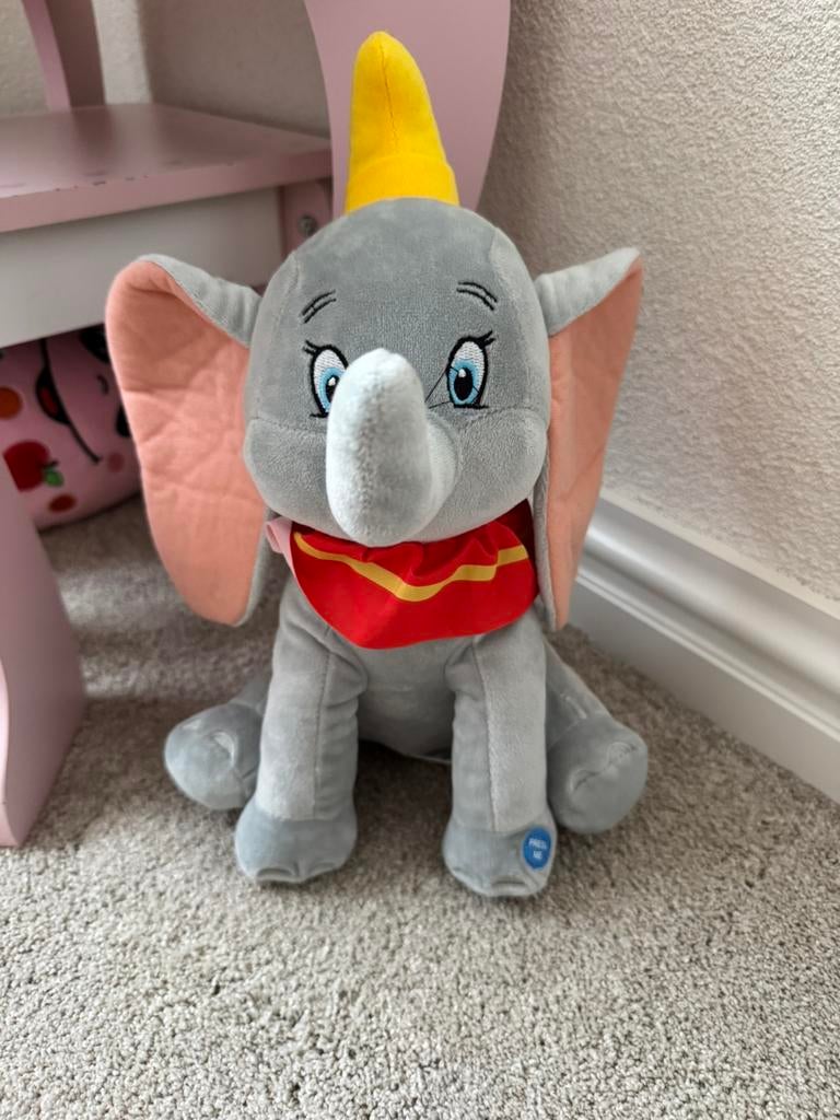 Dombo de olifant knuffel, Ophalen of Verzenden, Zo goed als nieuw, Olifant