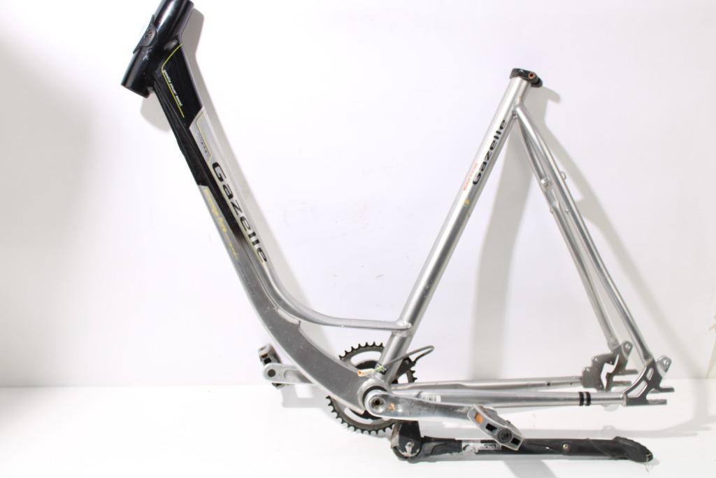 Frame, cranks en standaard | Gazelle orange pure innergy, Fietsen en Brommers, Fietsonderdelen, Gebruikt, Ophalen of Verzenden