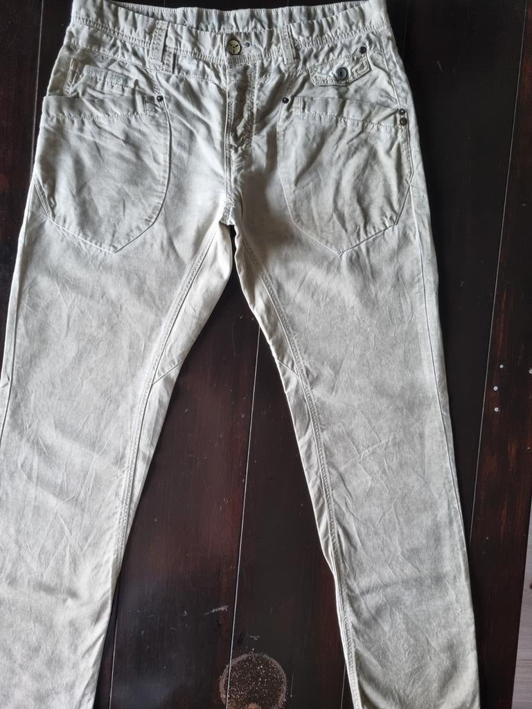 ZGAN PME LEGEND AVIATOR LINNEN STRAIGHT JEANS SIZE 36/34!!, W36 - W38 (confectie 52/54), Overige kleuren, Pall Mall PME Legend