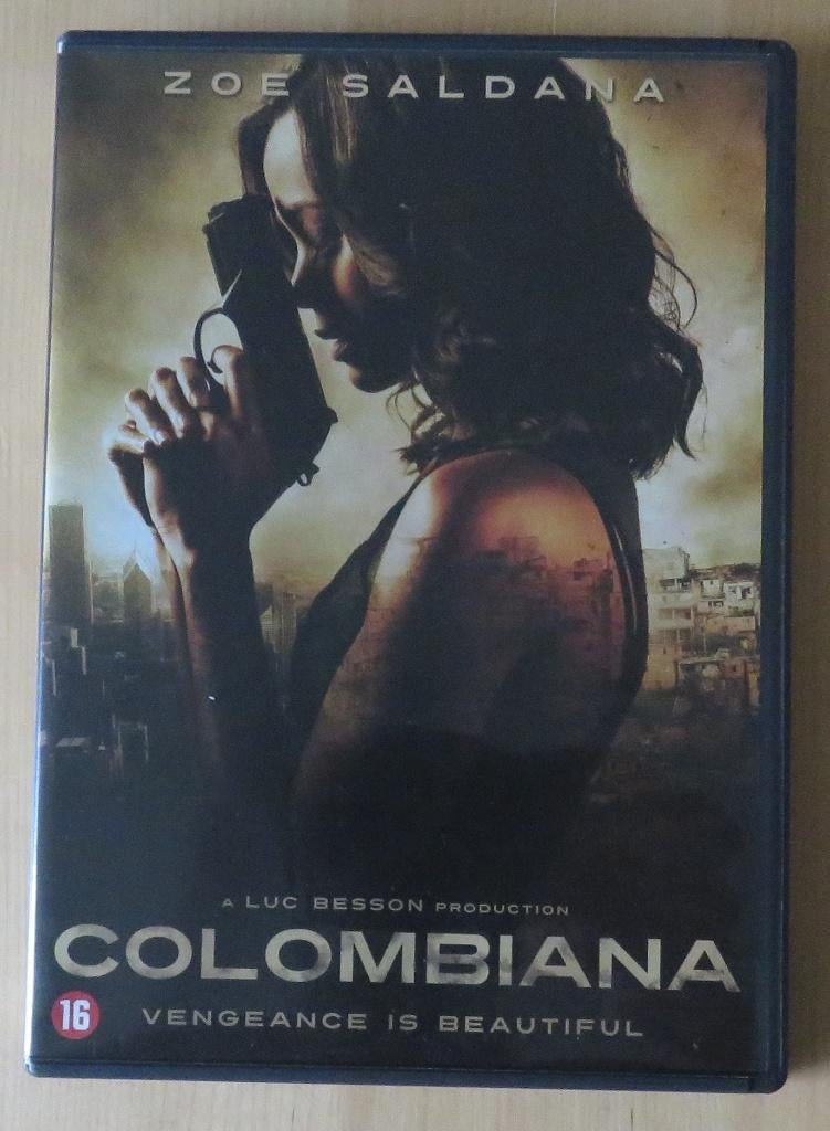 DVD Colombiana (2011) Zoe Saldana, Cd's en Dvd's, Vanaf 16 jaar, Ophalen, Gebruikt, Actiethriller
