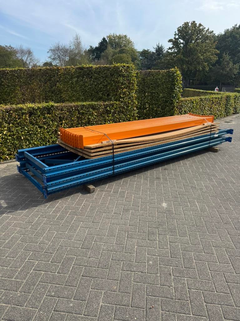 10,6m Nedcon PR palletstelling magazijnstelling voordeelset!, Ophalen