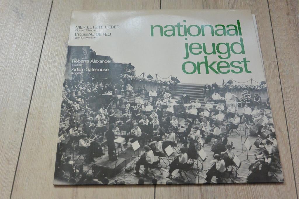 LP Nationaal Jeugd Orkest - Vier Letzte Lieder, Gebruikt, Ophalen of Verzenden, Romantiek, 12 inch