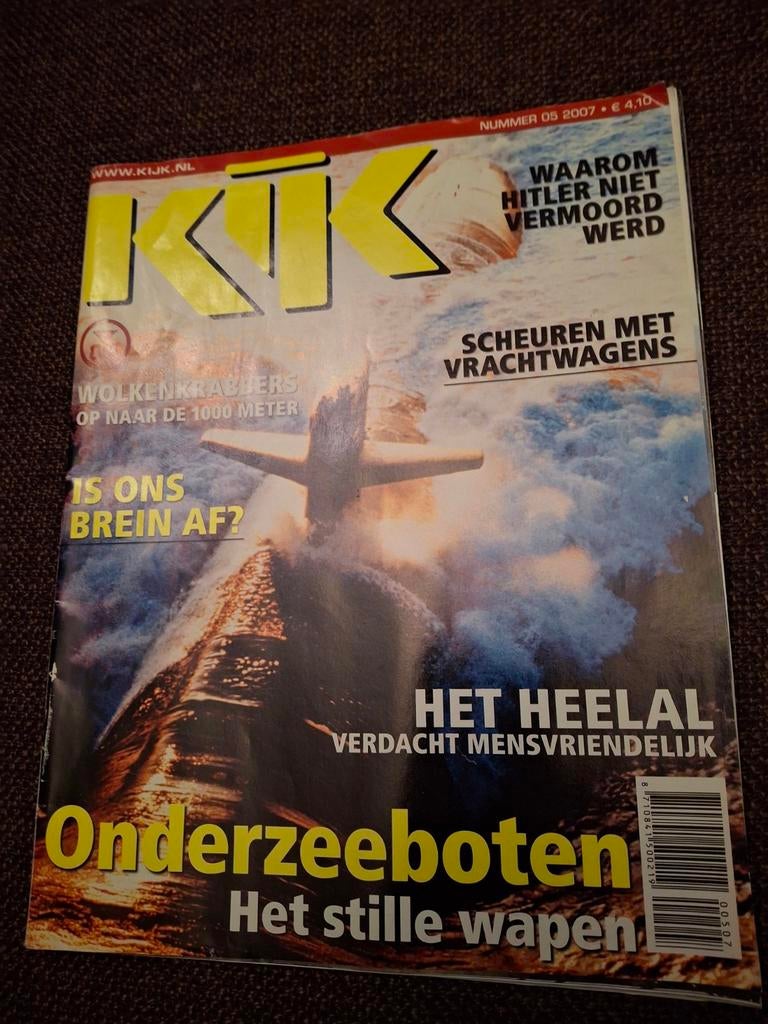 Kijk magazine 2007 onderzeeboten, Ophalen of Verzenden