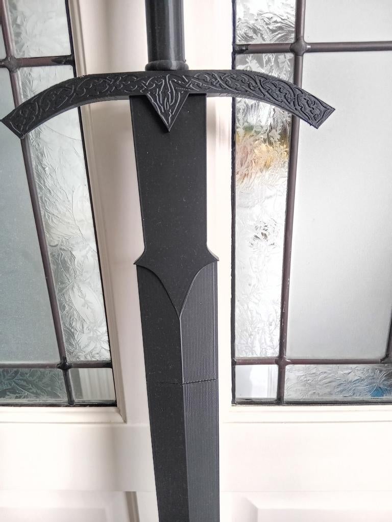 Zwaard van de Witch King of Angmar uit LOTR in 3D, Ophalen of Verzenden, Nieuw, Accessoires