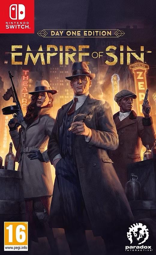 Nintendo Switch Empire of Sin, Spelcomputers en Games, Games | Nintendo Switch, Zo goed als nieuw, Avontuur en Actie, 1 speler
