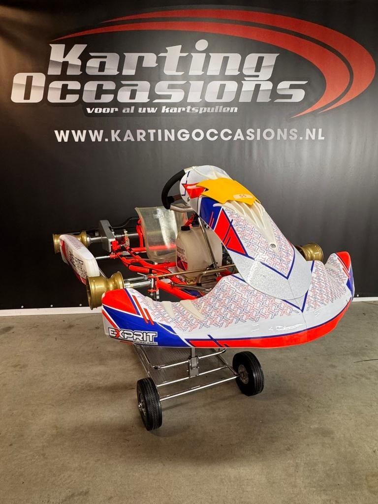 TE KOOP: EXPRIT KART 2025 ( 4 weekenden gebruikt!) #55, Sport en Fitness, Karting, Ophalen, Gebruikt, Kart