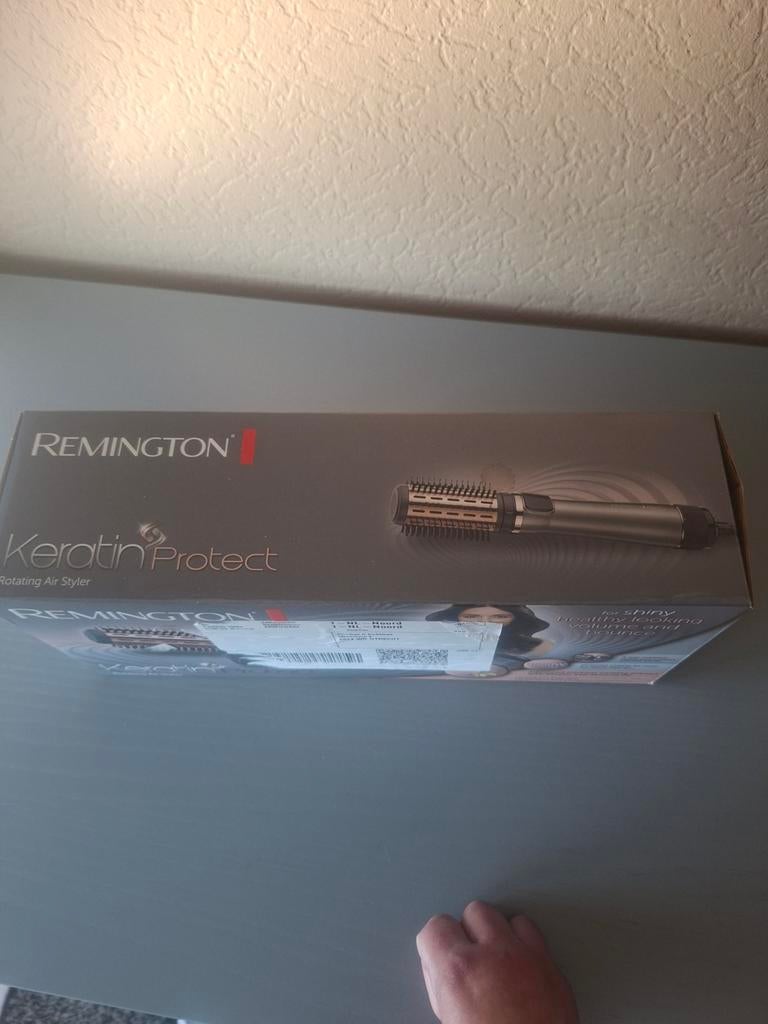 Nieuw remington roterende fohnborstel, Verzenden, Nieuw, Föhn of Haardroger