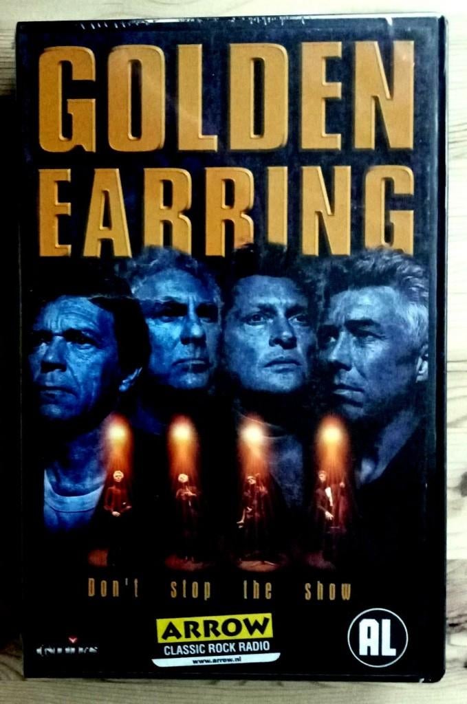 Golden Earring: Don't stop the show. VHS videoband (Sealed), Alle leeftijden, Ophalen of Verzenden, Nieuw in verpakking