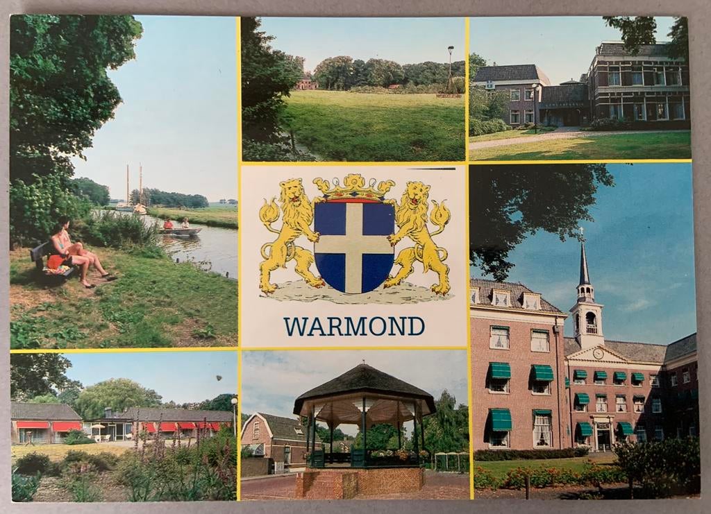 Warmond, Ophalen of Verzenden, Ongelopen, Zuid-Holland