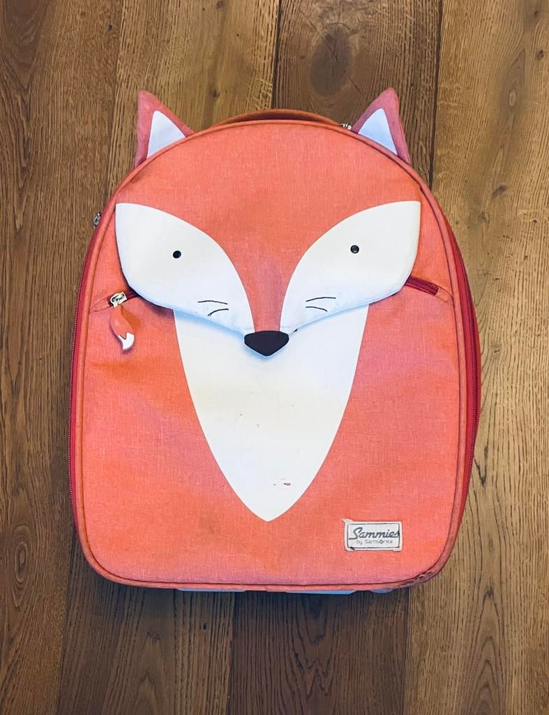 Samsonite kinderkoffer Vos, Sieraden, Tassen en Uiterlijk, Koffers, Ophalen, Overige materialen, Wieltjes, Gebruikt