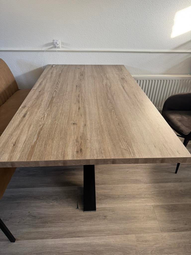 Eettafel, Huis en Inrichting, Ophalen, 50 tot 100 cm, Zo goed als nieuw, Vijf personen of meer