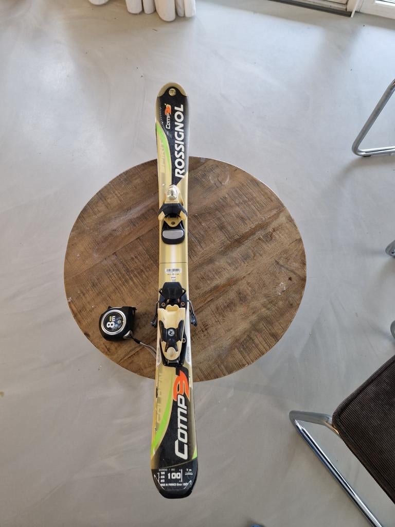 Rossignol Comp J Ski's - Goed Onderhouden, Gebruikt, 100 tot 140 cm, Rossignol, Ophalen of Verzenden