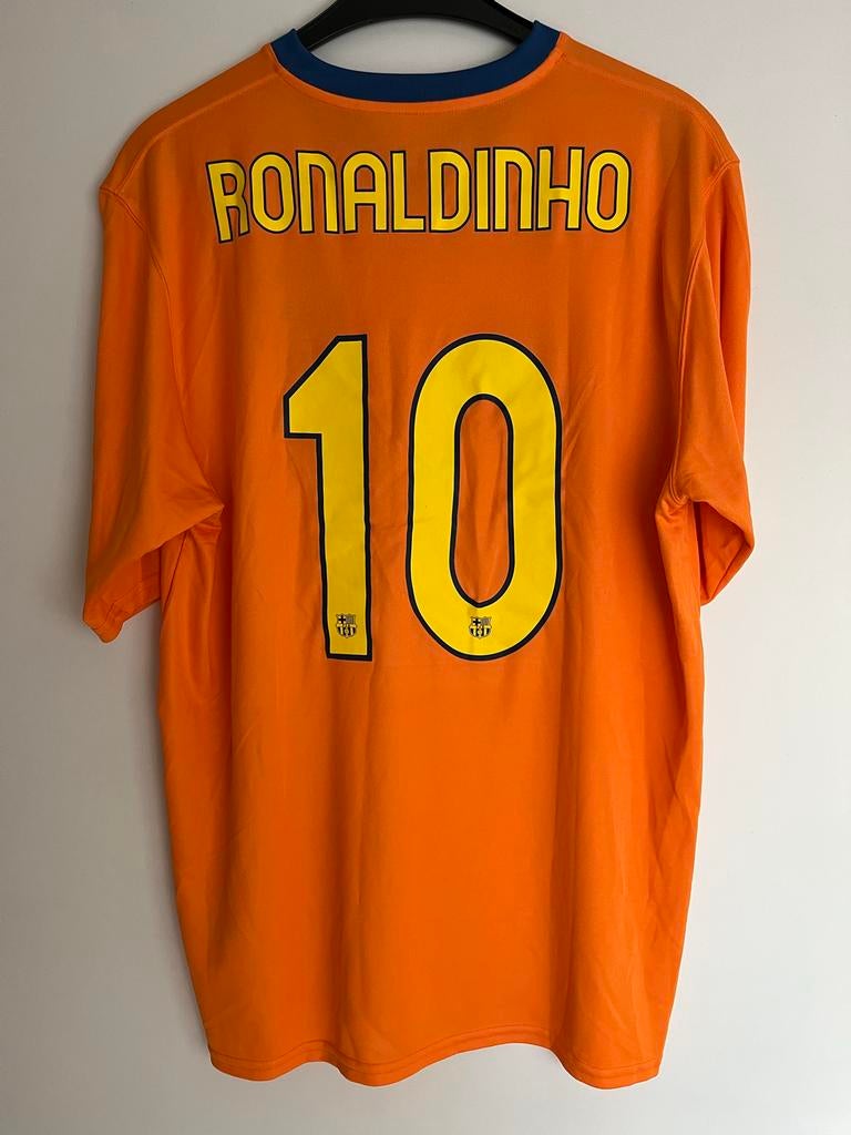 Barcelona Shirt Ronaldinho Gaucho Nike 10, Ophalen of Verzenden, Zo goed als nieuw, Buitenlandse clubs, Shirt