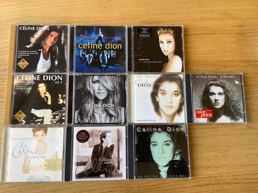 Celine Dion CD verzameling, Ophalen of Verzenden, Gebruikt