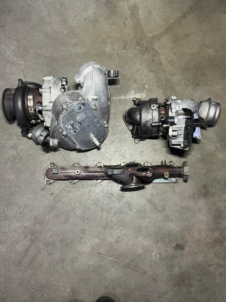 BMW N57 N57D30C turbo 2 en turbo 3 11 65 8 506 381 382, Auto-onderdelen, Verzenden, BMW