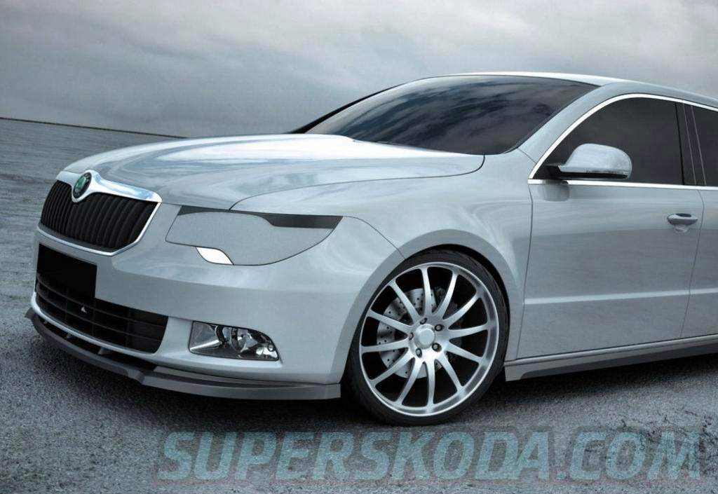 Skoda Superb 3T frontlip/frontsplitter DTM Uitvoering, Auto-onderdelen, Carrosserie en Plaatwerk, Ophalen, Voor, Nieuw, Skoda