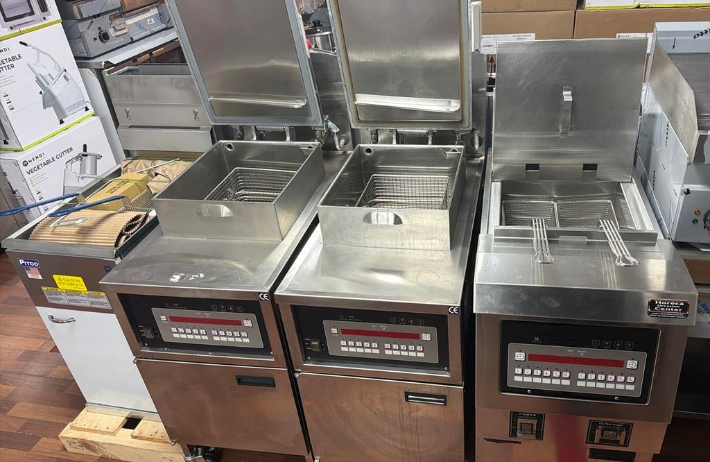 Hogedruk/snack/friet friteuses nieuw en tweedehands, Ophalen, Gebruikt, Fornuis, Frituur en Grillen