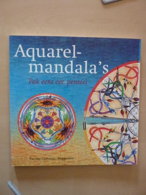 P.Commijs-Roggeveen - Aquarelmandala's, Boeken, Overige Boeken, Zo goed als nieuw, Ophalen of Verzenden