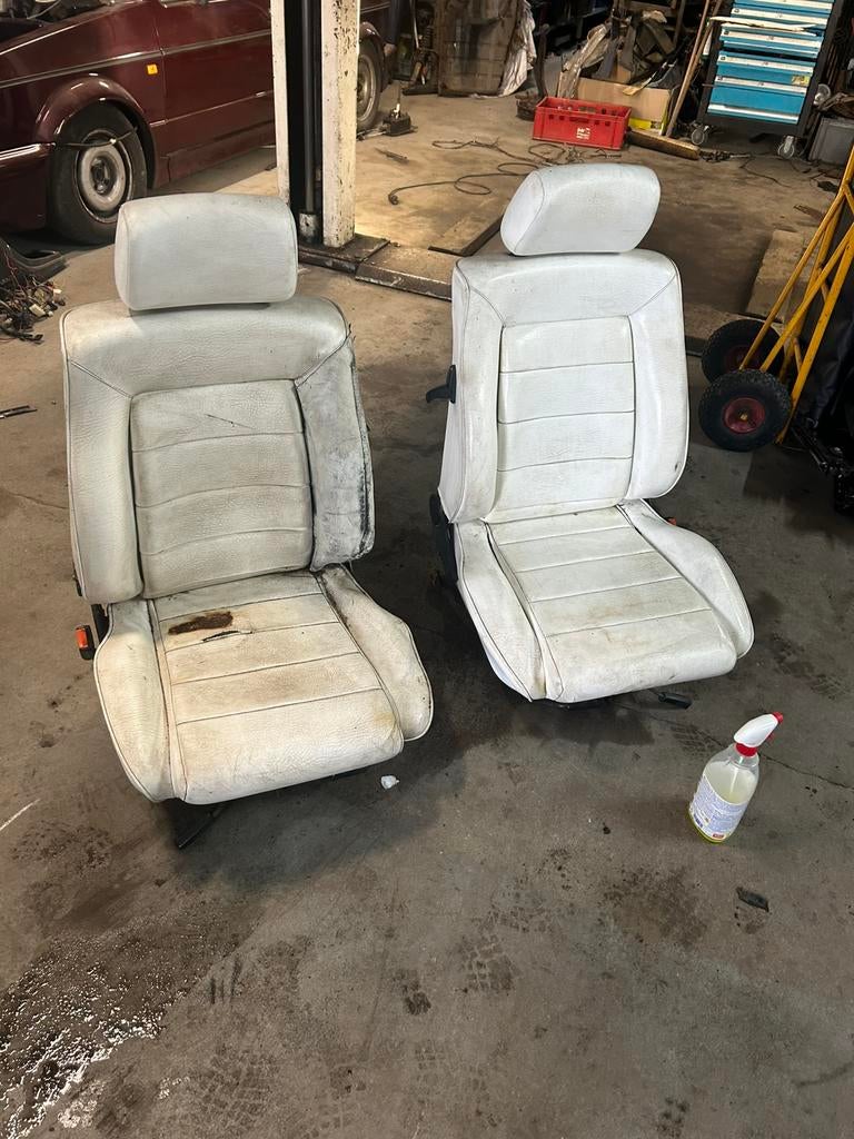 Golf 1 cabrio wit leder opknap set, Ophalen, Gebruikt, Volkswagen