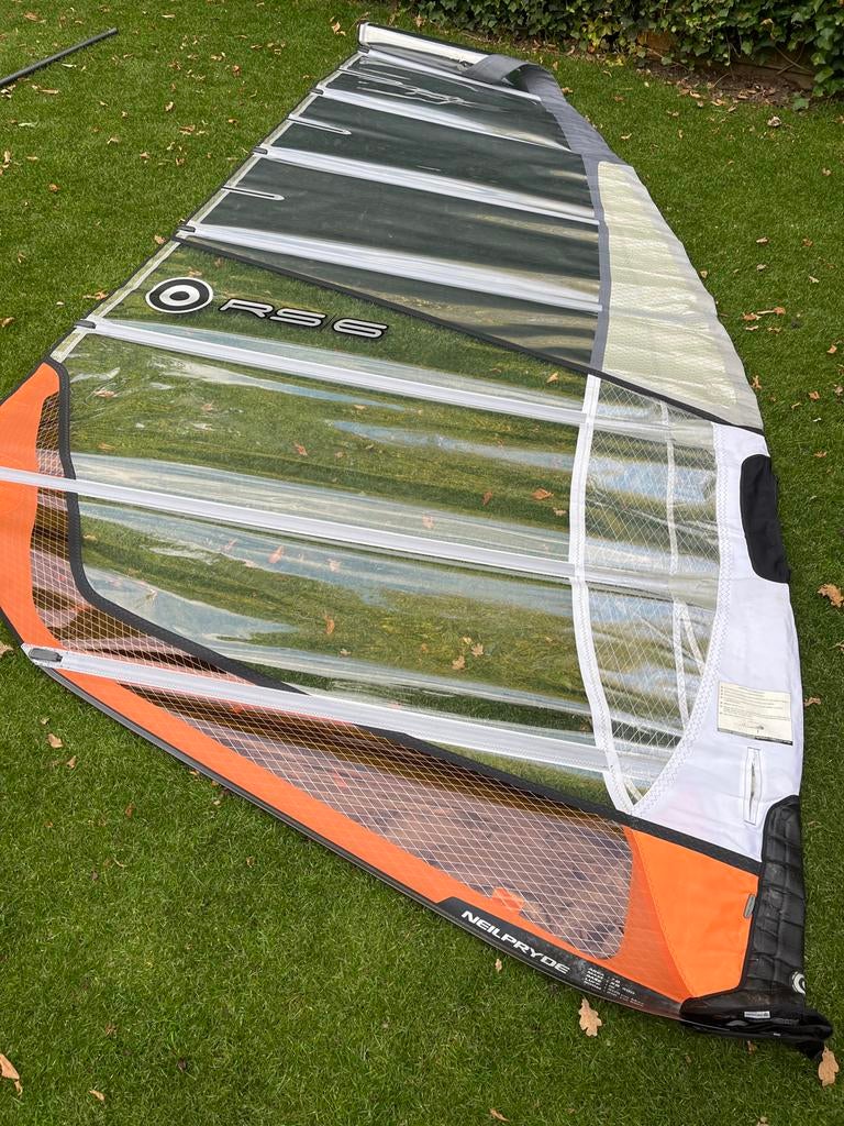 Neilpryde RS6 7.8m² Windsurfzeil, Ophalen, Gebruikt, Zeil