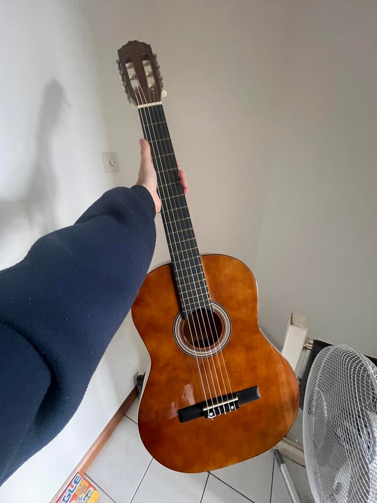 Acoustic guitar, Ophalen of Verzenden, Zo goed als nieuw, Klassieke of Spaanse gitaar
