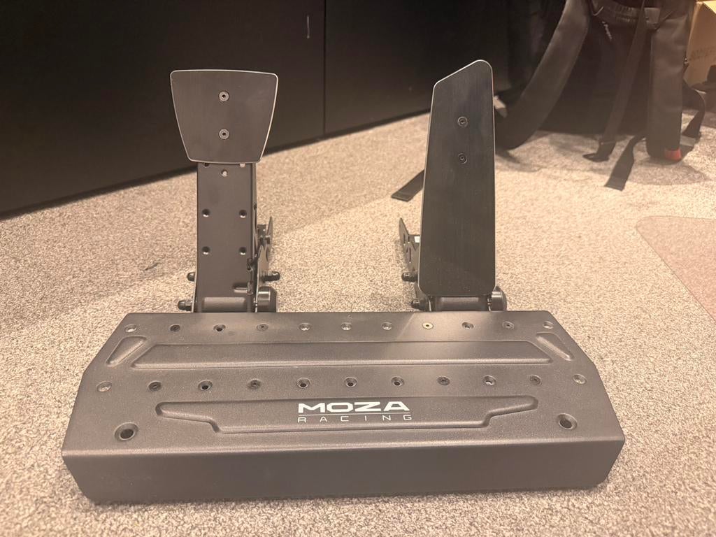 Moza load cell pendalen, 1 speler, Racen en Vliegen, Eén computer, Ophalen of Verzenden