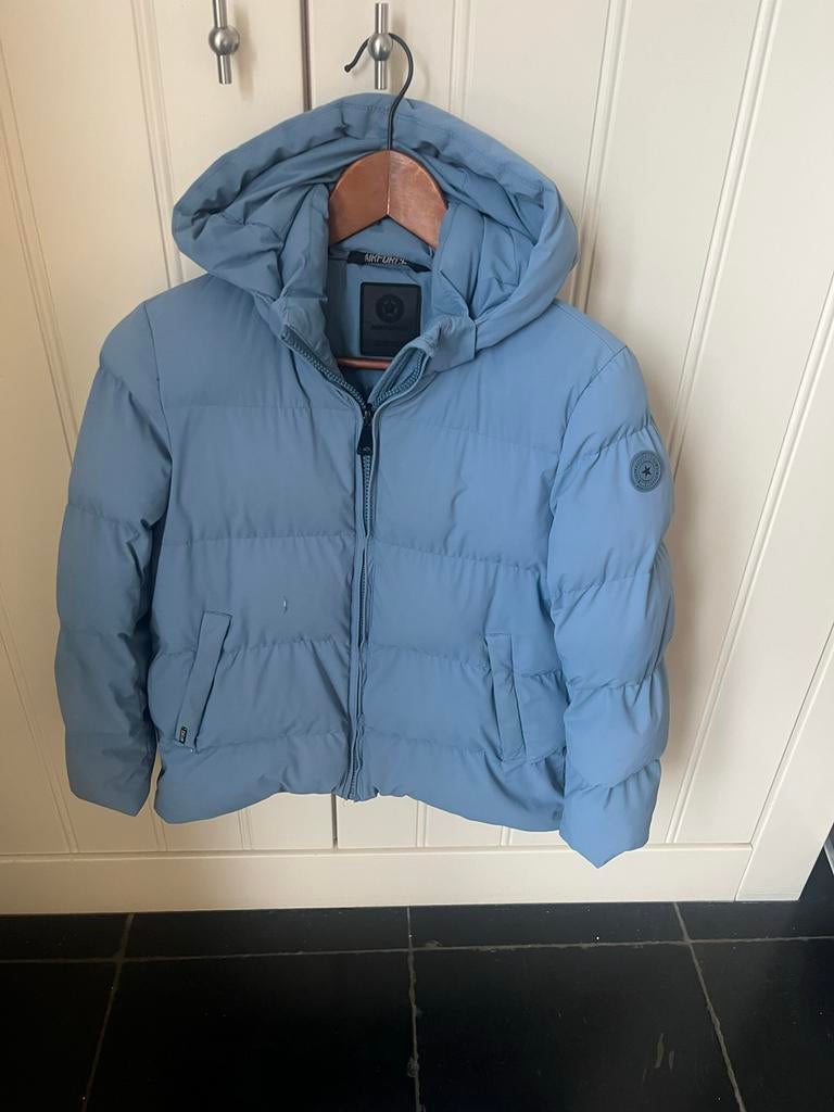 Airforce Puffer Jacket Maat 140 - Gebruikt, Ophalen of Verzenden, Gebruikt, Meisje, Jas