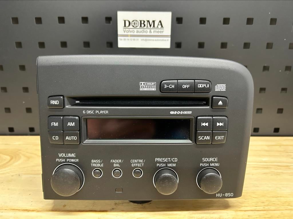 Volvo HU-850 radio gereviseerd, Volvo S80, Ophalen of Verzenden, Zo goed als nieuw, Volvo, X