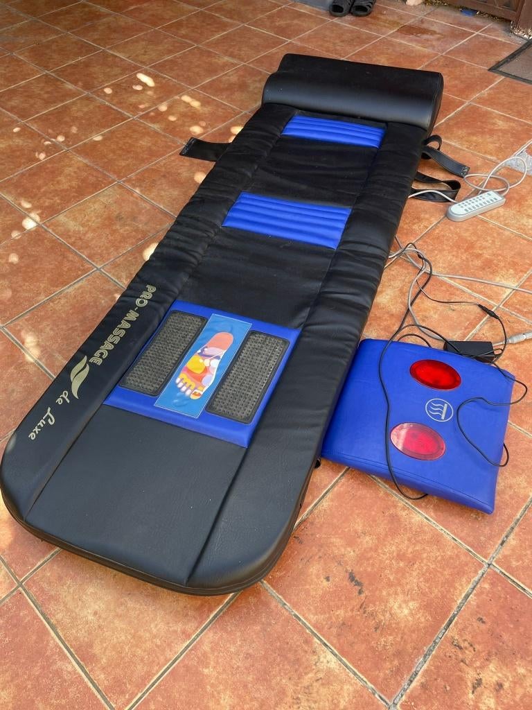 Luxe Massage mat met infrarood warmtekussen, Ophalen of Verzenden, Zo goed als nieuw, Massagestoel of Kussen