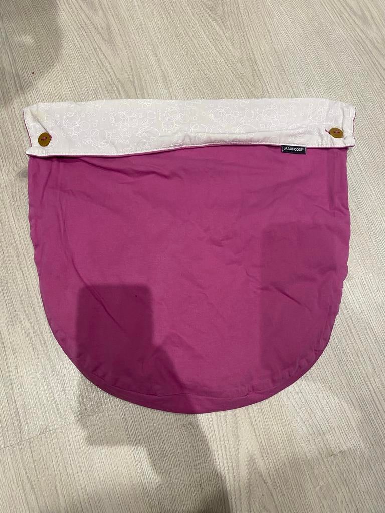 Maxi-Cosi voetenzak - Roze, Overige typen, Ophalen of Verzenden, Zo goed als nieuw, Buik, Rug of Zij