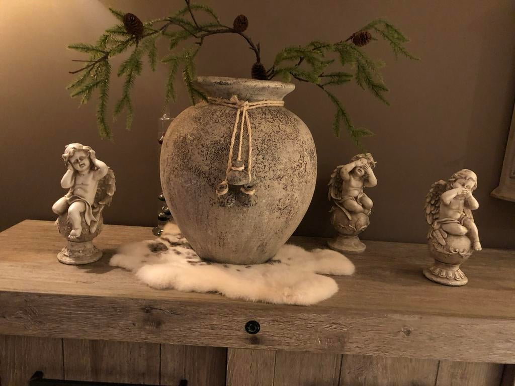 3 prachtige barok beelden horen zien zwijgen van BAROQUE, Ophalen of Verzenden, Zo goed als nieuw