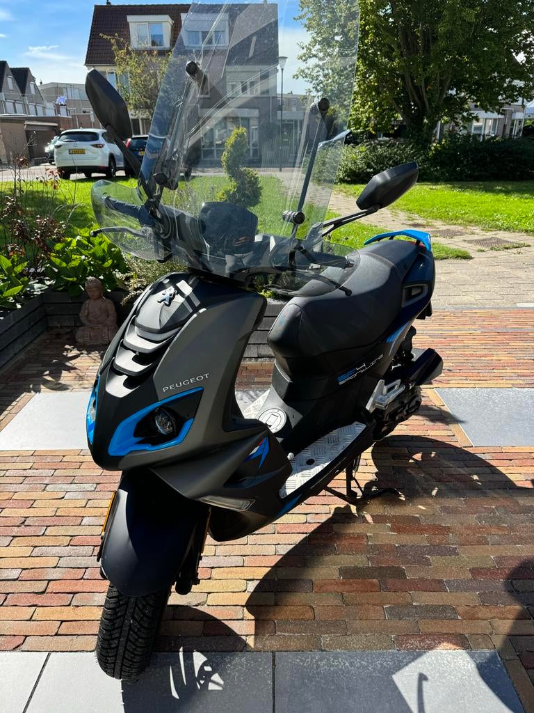 Peugeot Speedfight 4 - Blauwe Plaat, Verzenden, Gebruikt, Maximaal 25 km/u, Overige modellen