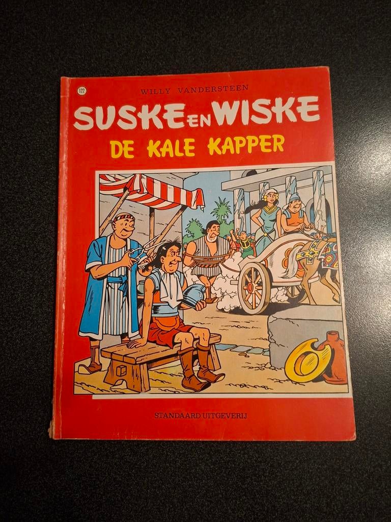 Suske en wiske 122 - de kale kapper, Eén stripboek, Ophalen of Verzenden, Gelezen