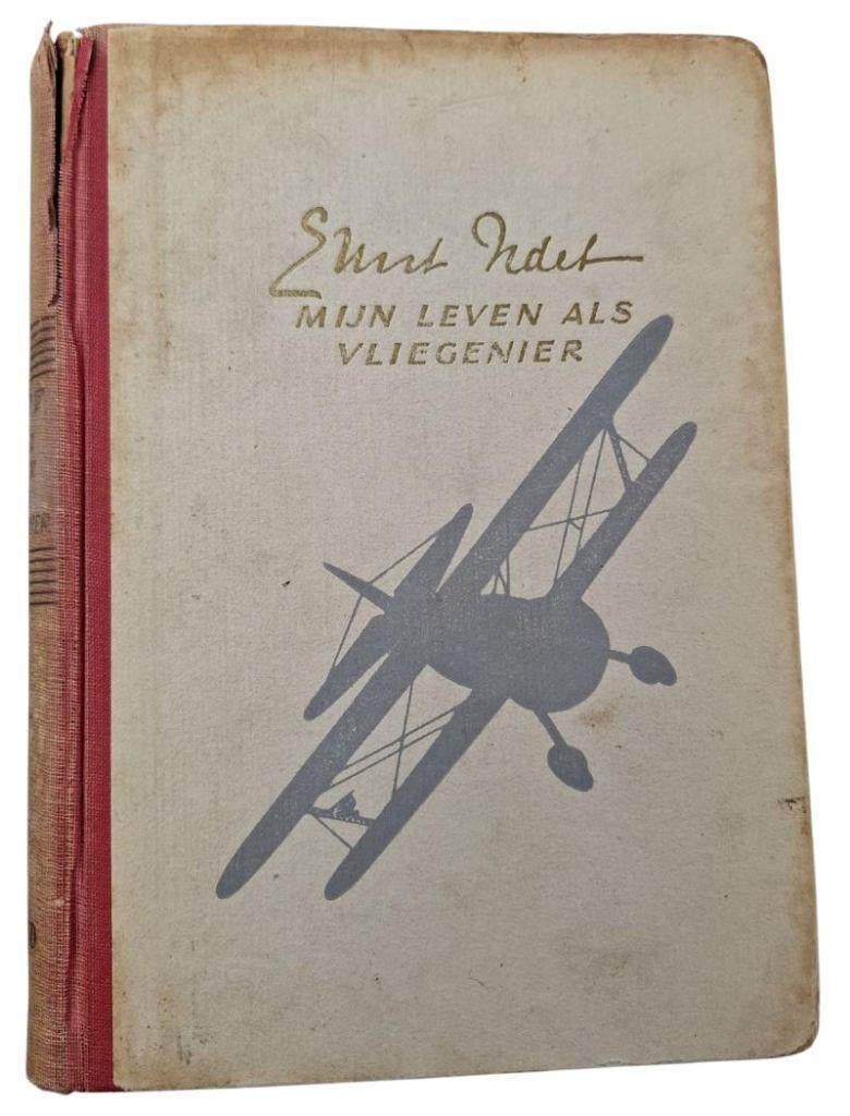 dutch/german ww2 book "Mijn leven als vliegenier", Verzamelen, Militaria | Tweede Wereldoorlog, Ophalen of Verzenden, Duitsland