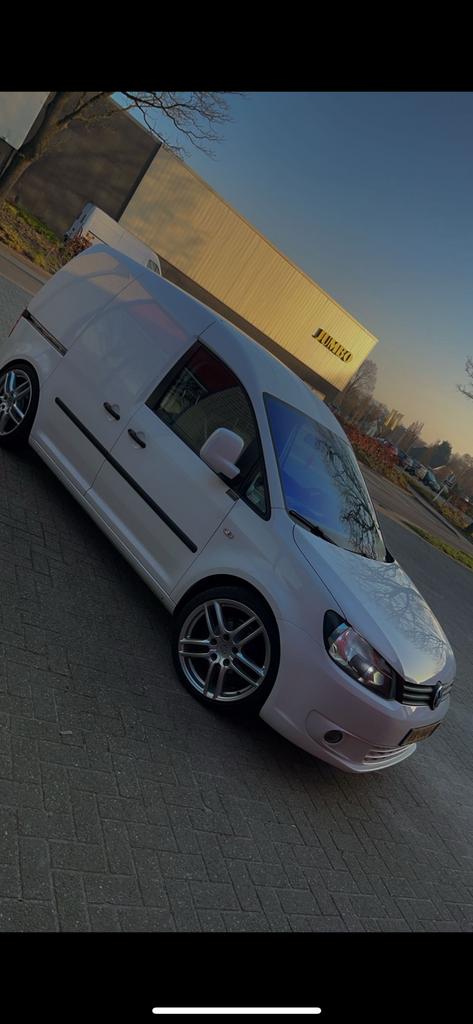 Volkswagen caddy, Auto's, Wit, 151 pk, Grijs, Particulier