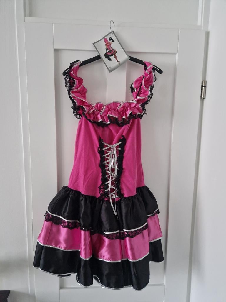 Roze Carnaval Jurk Maat M, Kleding | Dames, Carnavalskleding en Feestkleding, Maat 38/40 (M), Carnaval, Ophalen of Verzenden, Zo goed als nieuw