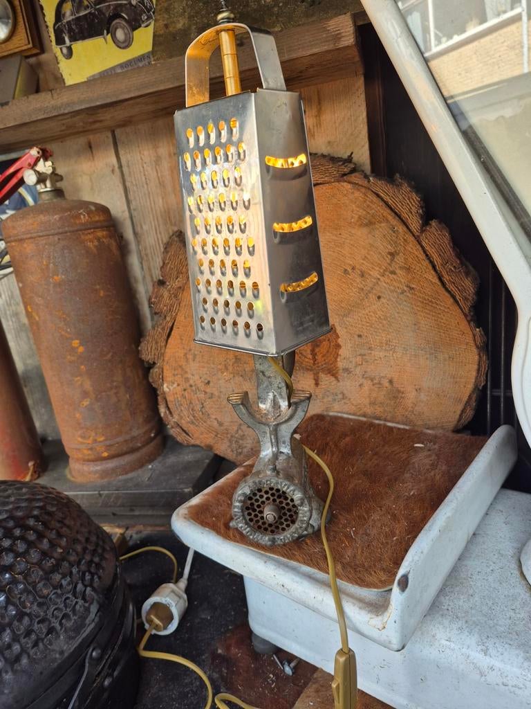 Gehaktmolen lamp, Ophalen of Verzenden