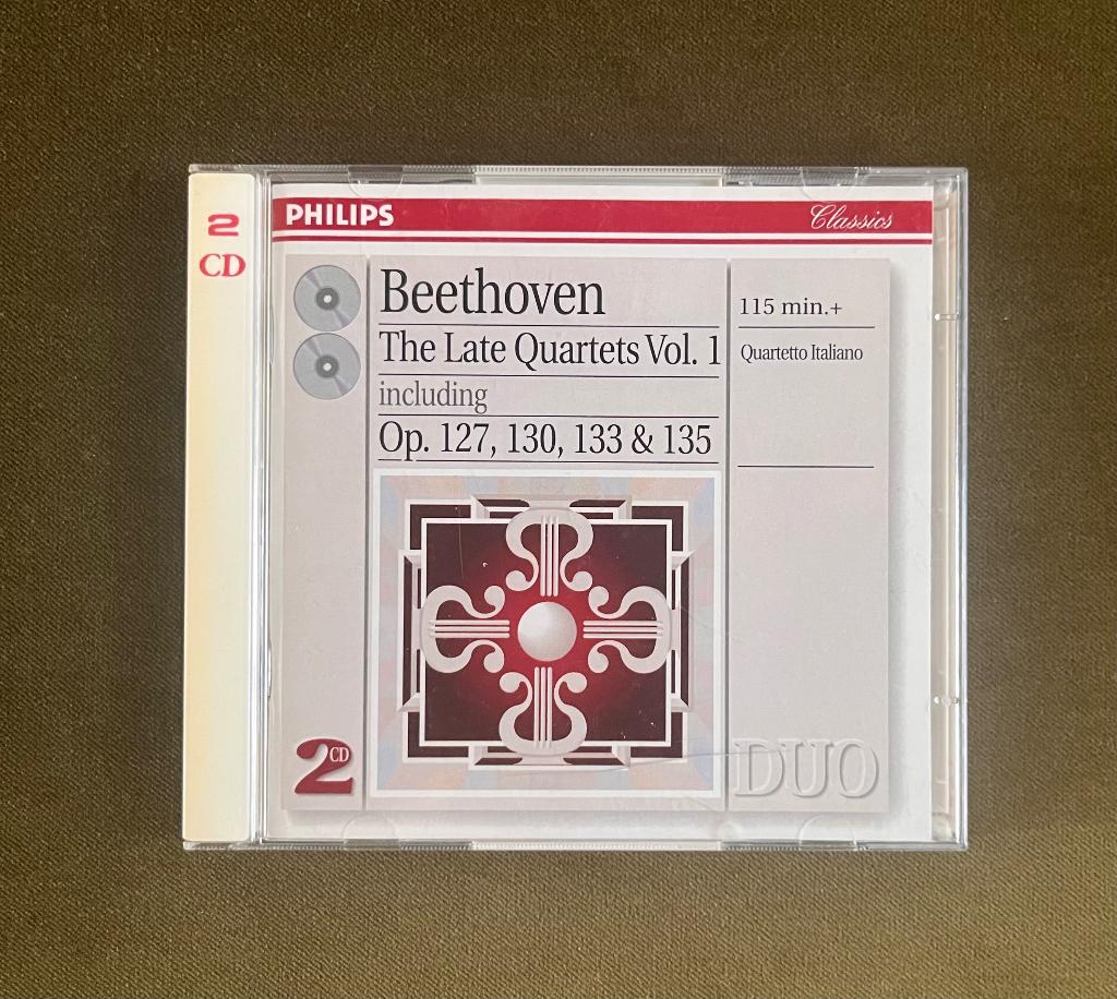 Beethoven: The Late Quarters - Quartetto Italiano, Ophalen of Verzenden, Classicisme, Zo goed als nieuw, Kamermuziek