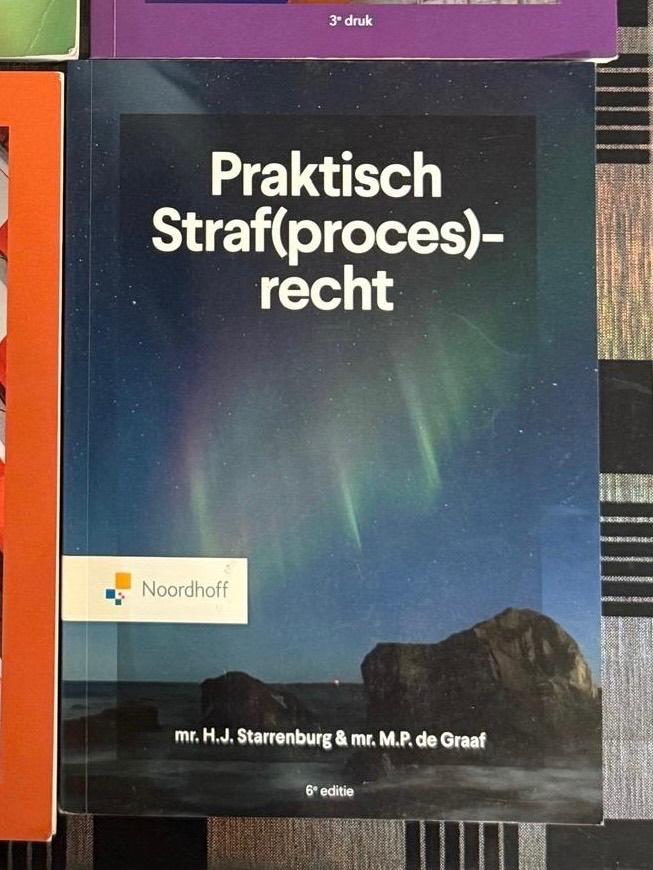 Praktisch Straf(proces)recht, Boeken, Zo goed als nieuw, Noordhoff Uitgevers, Alpha, HBO