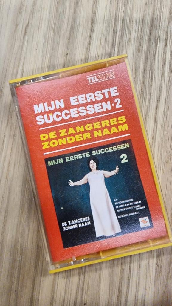 Zangeres zonder Naam - 4 Cassettebandjes, Cd's en Dvd's, Cassettebandjes, Gebruikt, 2 t/m 25 bandjes, Ophalen of Verzenden, Origineel