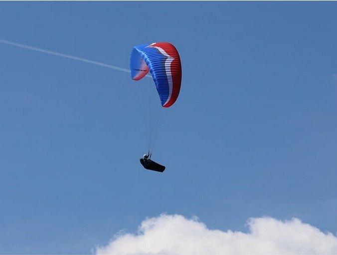 Ozone Geo6ML Paraglider, Sport en Fitness, Zweefvliegen en Paragliding, Ophalen of Verzenden, Zo goed als nieuw, Scherm