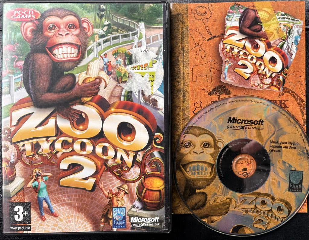Zoo Tycoon 2 - PC Game, 1 speler, Ophalen of Verzenden, Zo goed als nieuw, Vanaf 3 jaar