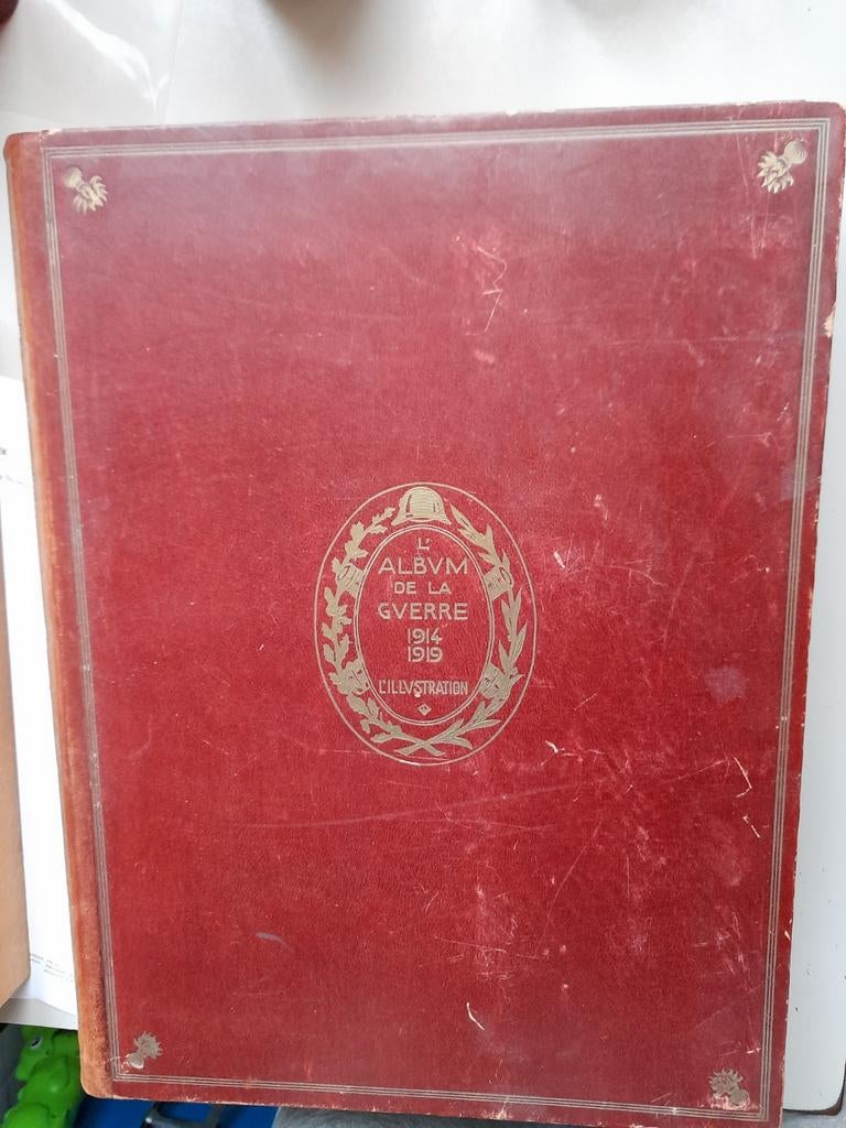 2 Delen Album de la guerre 1914 1919 Paris L' Illustration., Ophalen of Verzenden, Voor 1940