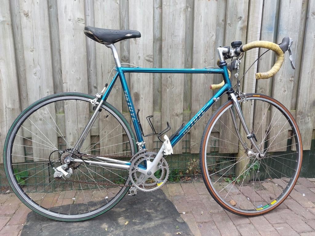 Racefiets VanTyul 54 blauw met 2 achter wielen, Overige merken, 28 inch, Aluminium, Ophalen of Verzenden