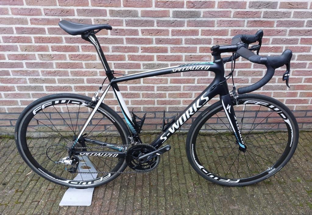S-Works Tarmac SL4 maat 56 met extra (bergen) wielset., Gebruikt, Carbon, Heren, Meer dan 20 versnellingen