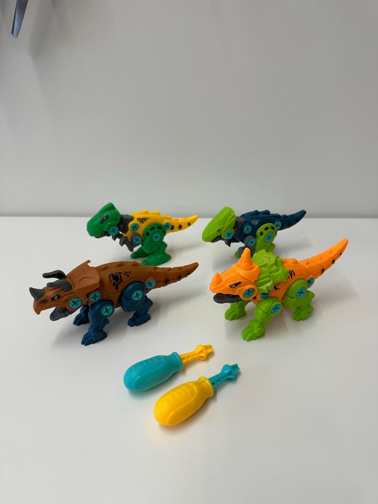 Leuk Dino Speelgoed Set, Ophalen of Verzenden, Zo goed als nieuw, Jongen of Meisje